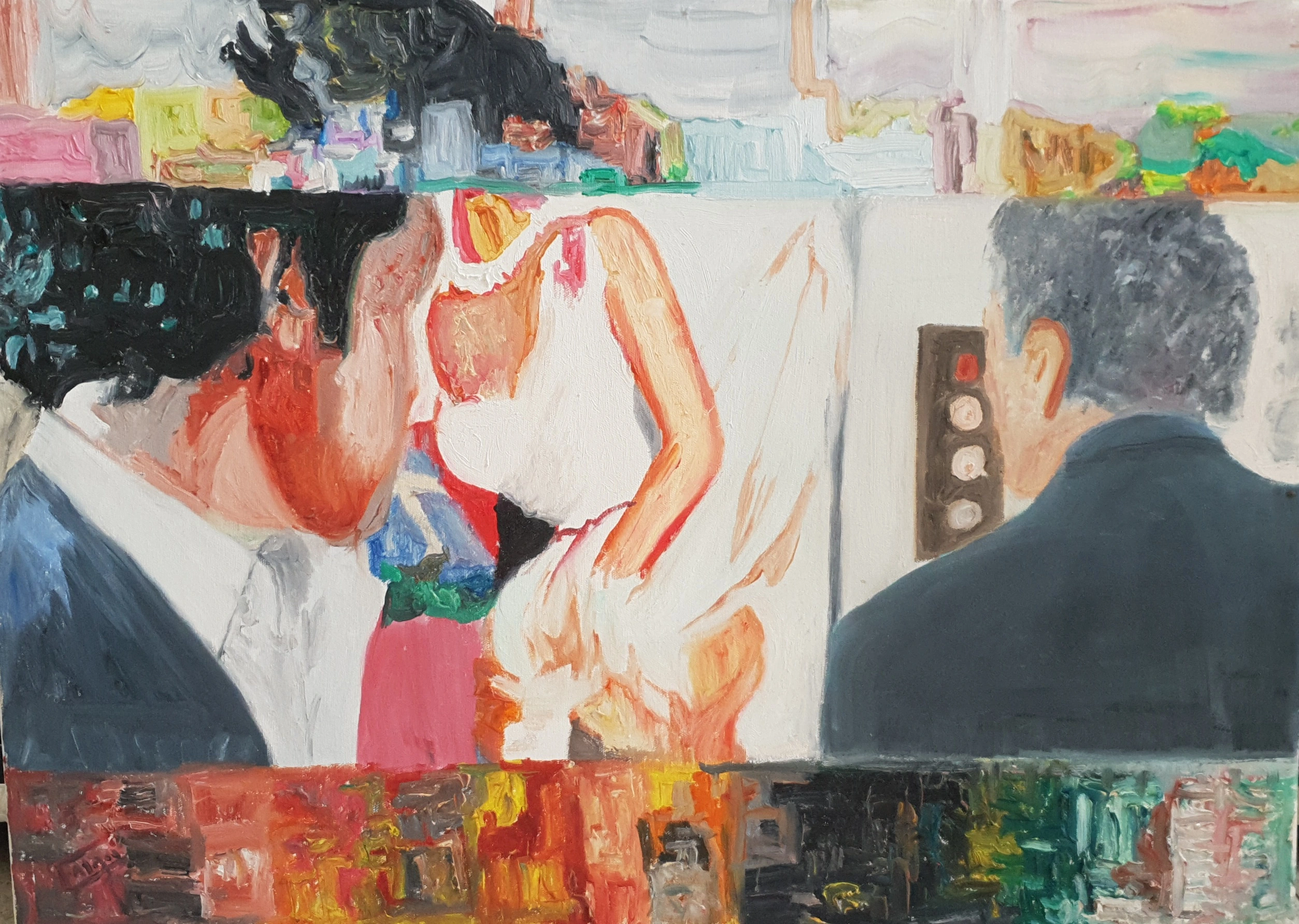 Une femme deux hommes